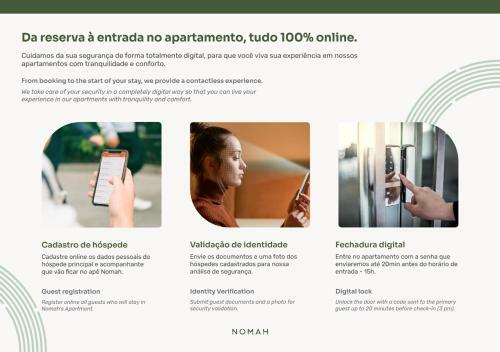 Apartamento Nomah - Aptos Por Temporada Em Alphaville