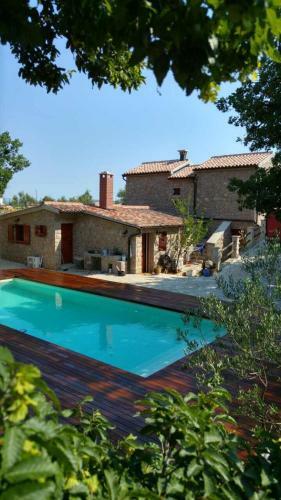 Stone House With Pool Near Sea