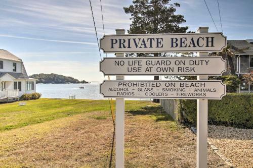Bright Coastal Cottage 600 To Private Beach!