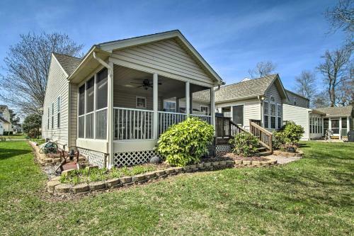 Lovely Ocean View Home, 3 Mi To Bethany Beach