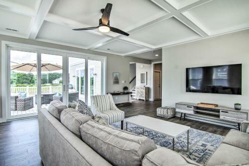 Upscale Coastal Home, 2 Mi To Bethany Beach!