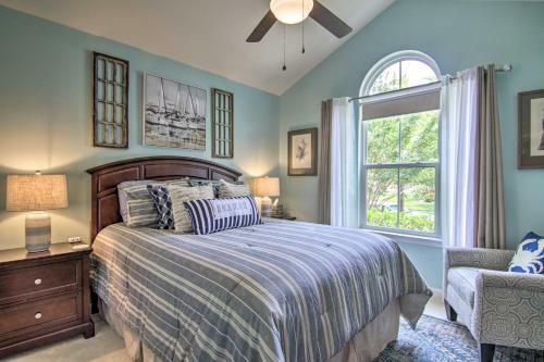 Chic Ocean View Home About 5 Mi To Bethany Beach!