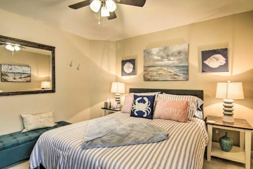Chic Ocean View Home About 5 Mi To Bethany Beach!
