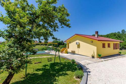 Sunny Yellow House With A Pool