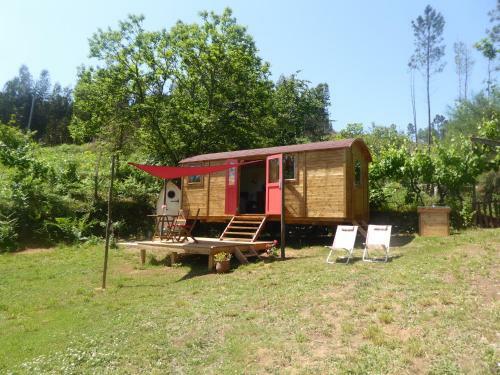 Gypsy Caravan - Shepherds Hut, Off Grid, River Views