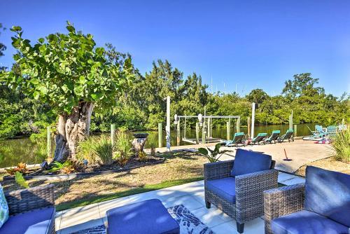 Waterfront Bradenton Home Private Pool And Fire Pit