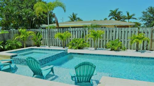 Villa Deerfield-private Resort Style Home Mins To The Beach