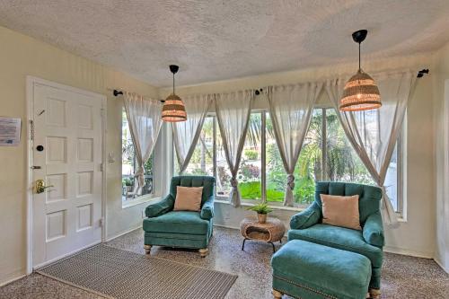 Boho Chic Home With Outdoor Oasis - Near Beach!