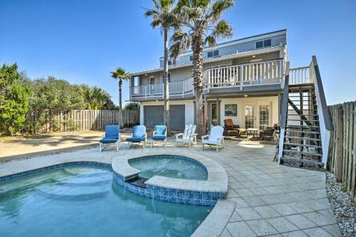 Sunny Home With Decks And Views, Steps To Beach!