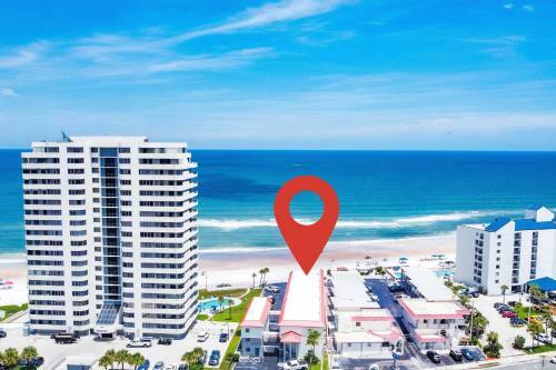Apartamento Oceanfront Daytona Beach Condo With Shared Pool