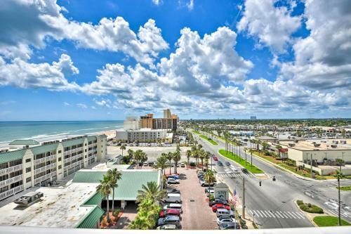 Apartamento Colorful Ocean-view Studio Steps From Beach!