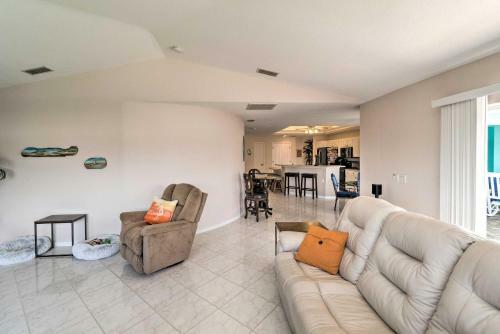 Waterfront Cape Coral Home With Private Pool!