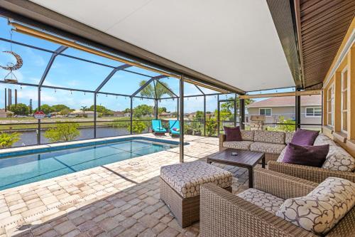 Heated Pool With Western Exposure - Villa Cape Escape - Roelens Vacations