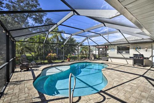 Bright Cape Coral Home With Private Pool, Lanai