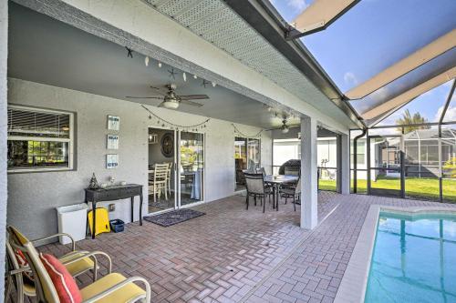Cape Coral Home With Private Yard, Canal Access