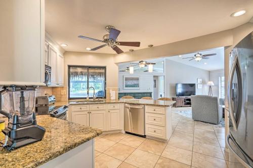 Waterfront Home With Screened-in Private Pool!