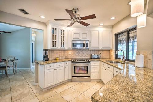 Waterfront Home With Screened-in Private Pool!