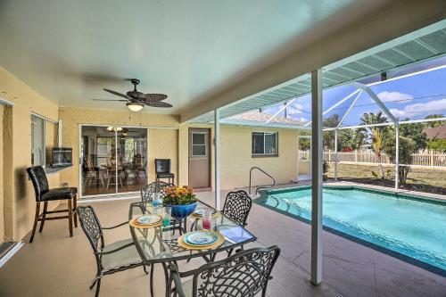 Breezy Cape Coral Oasis, Covered Lanai And Bbq