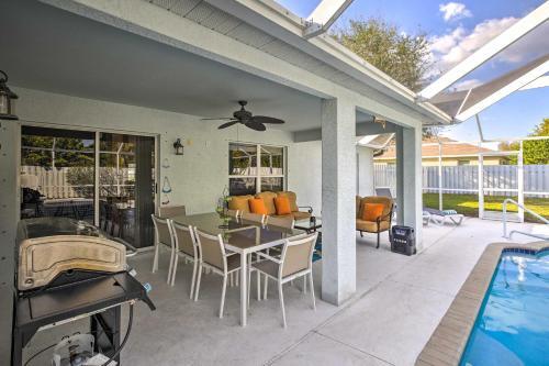 Sun-dappled Cape Coral Oasis, 5 Mi To Beach!