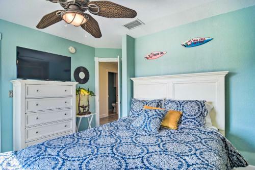 Colorful Townhome, Steps To Clearwater Beach!