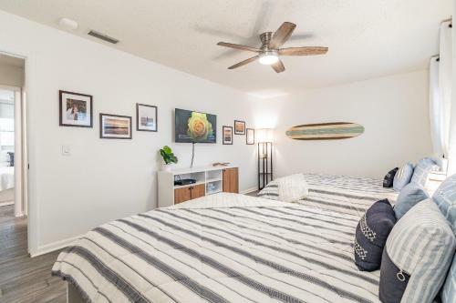 White Sand & Cool Waves Steps From Your Door!