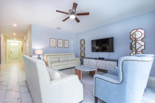 1580fd High End Champions Gate Furnished 6 Bed Villa