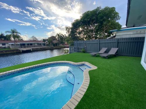 Wfront Retreat, Pool, Min To Beach, Miami, F. Laud
