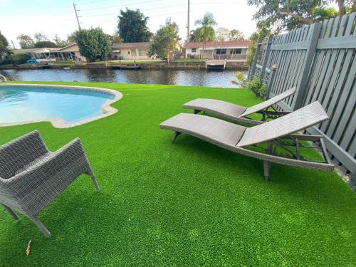 Wfront Retreat, Pool, Min To Beach, Miami, F. Laud