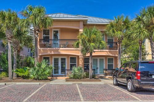 Bright And Modern Townhome Steps To Miramar Beach!