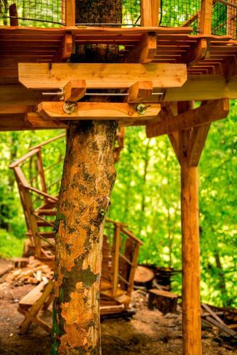Lodge Treehouse Pod Jestedem