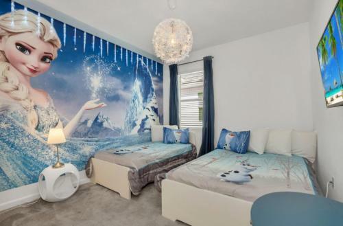 Large 10bd Sleep 21 Game Room Private Pool