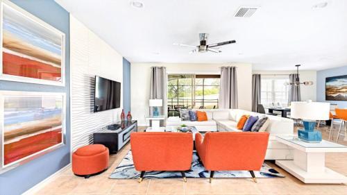 Pool Villa With Themed Rooms Near Disney-1901nc