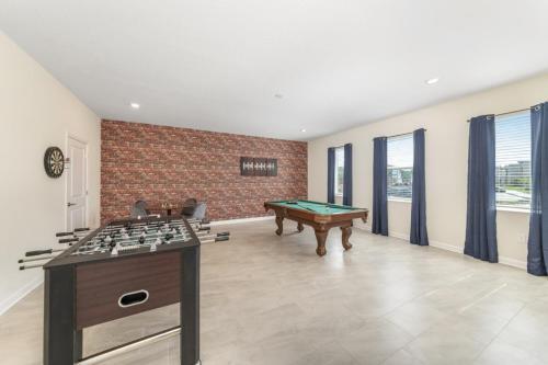 Magnificent Home With Game Room And Private Pool Near Disney