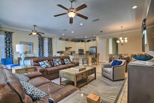 Luxe Reunion House With Private Pool - Near Disney!