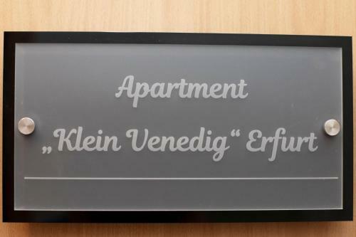 Apartment ?klein Venedig? Erfurt
