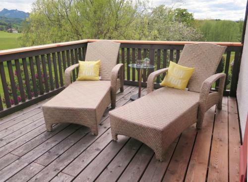 Apartamento Ferienwohnung Riesenblick