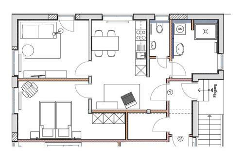 Apartamento Bodenseeapartment Stube
