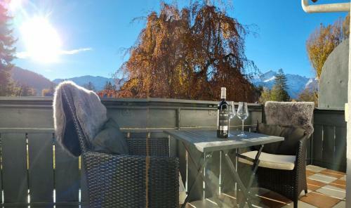 Hostal Zugspitzblick Vom Privatzimmer Mit S�dbalkon Und Eigenem Bad