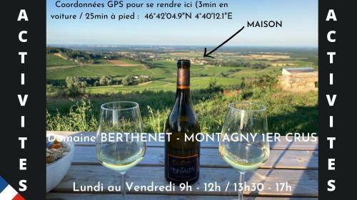Maison Avec Vue Sur Les 1er Crus De Montagny