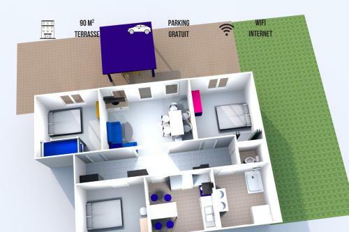 Apartamentos - Les Berges Du Pont Valentr� -