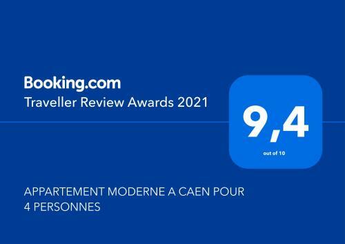 Apartamento Appartement Moderne A Caen Pour 4 Personnes