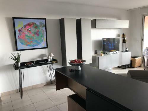 Apartamento Appartement Face Mer, Piscine