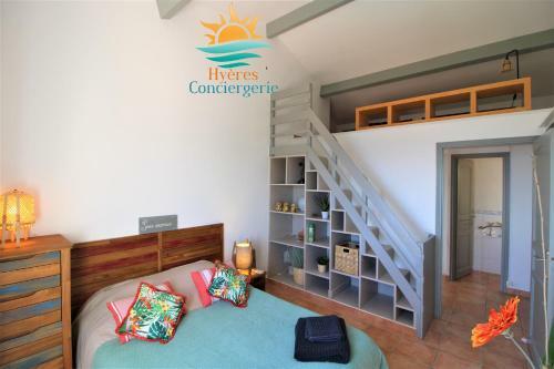 Villa 4*-vue Sur Les Les Iles D'or-carqueiranne