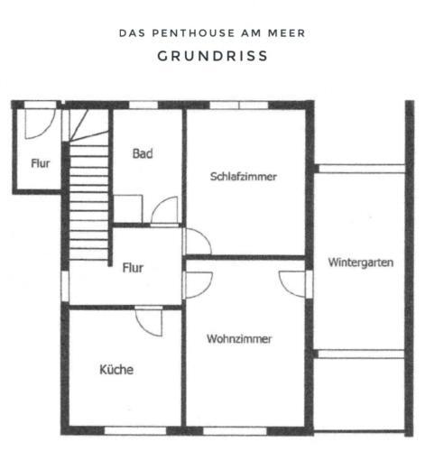Apartamento Das Penthouse Am Meer - Logenplatz An Der F�rde -