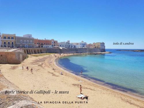Apartamento Attico Massimo Gallipoli 2 Posti Letto A 100m Dal Mare