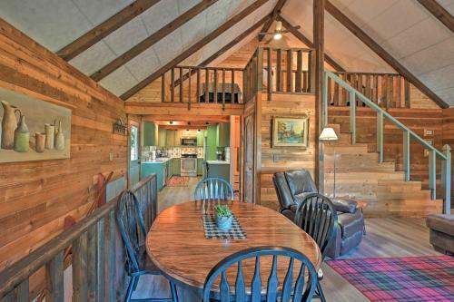 Secluded Garden Valley Cabin With Deck And Views!