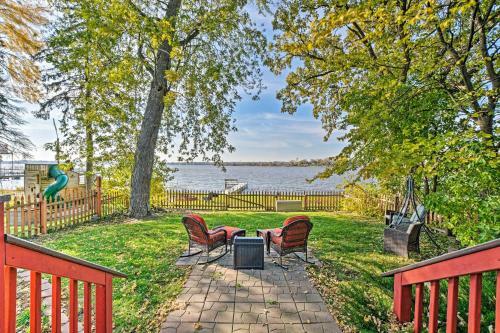 Lakefront Home With Game Room, Theater And Dock!
