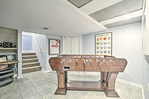 Lakefront Home With Game Room, Theater And Dock!