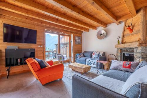 Chalet Solize - Terrasse Avec Superbe Vue - Sauna