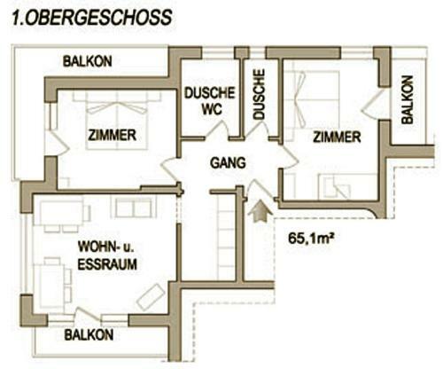 Apartamento Appartement Sonneck